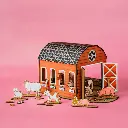 Crateit - Farmlife - Wooden toy - Barn Life