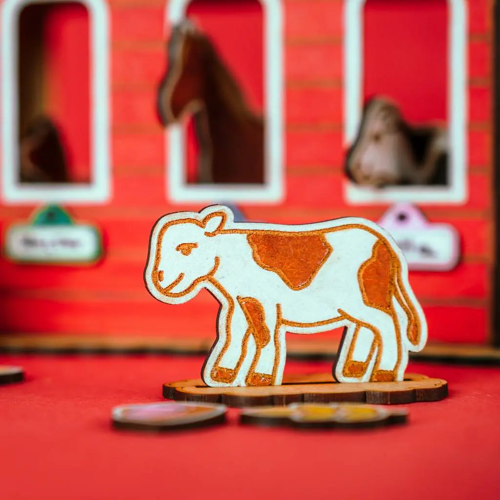 Crateit - Farmlife - Wooden toy - Barn Life