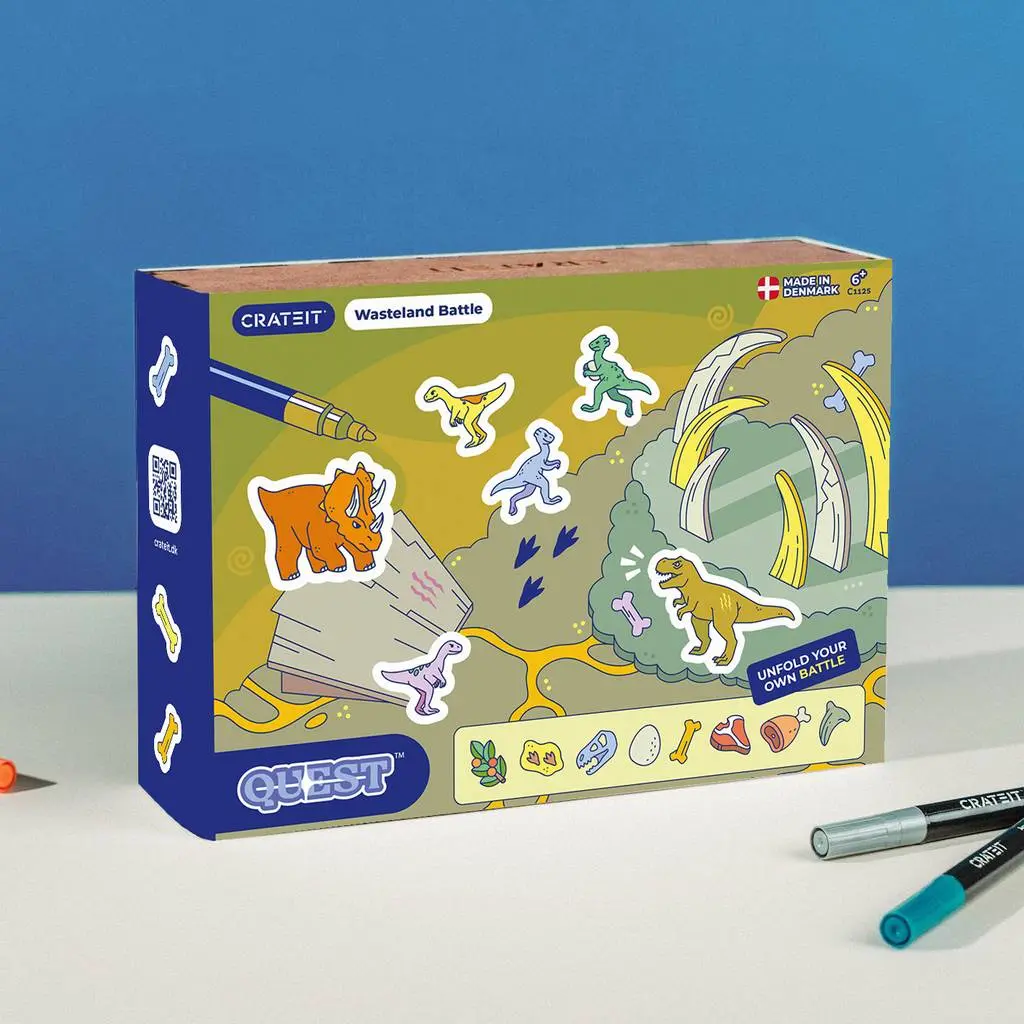 Crateit - Dinosaur - Wasteland Battle