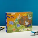 Crateit - Dinosaur - Wooden toy -  Volcano Escape