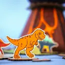 Crateit - Dinosaur - Wooden toy - Volcano Escape