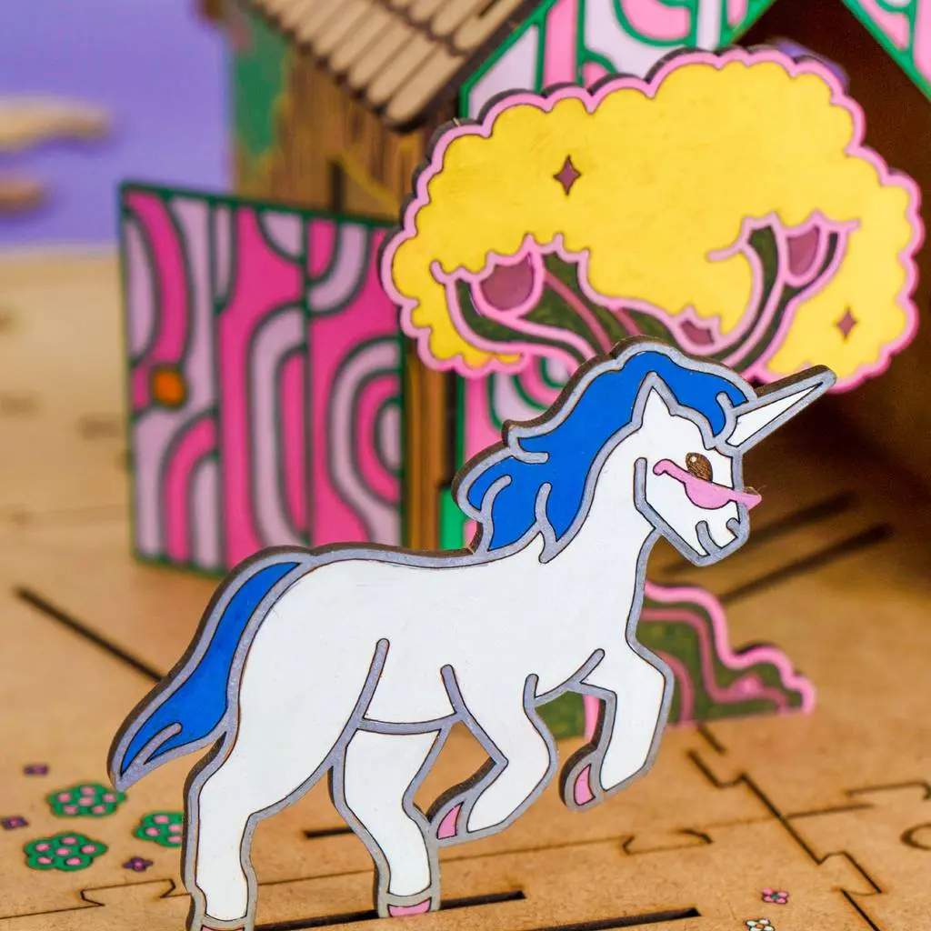 Crateit - Stella™ - Wooden toy - Rainbow Friends