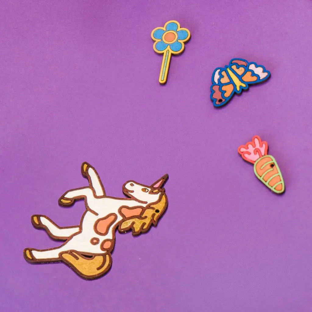 Crateit - Stella™ - Wooden toy - Rainbow Friends