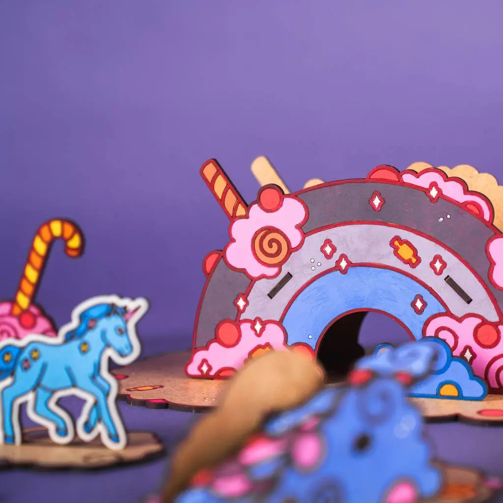 Crateit - Stella™ - Wooden toy - Candy Land