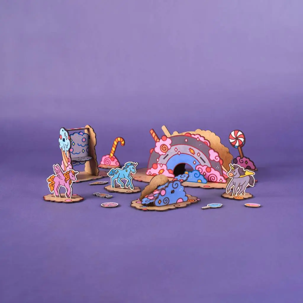 Crateit - Stella™ - Wooden toy - Candy Land