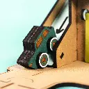 Crateit Town - Wooden toy - City Park Zone