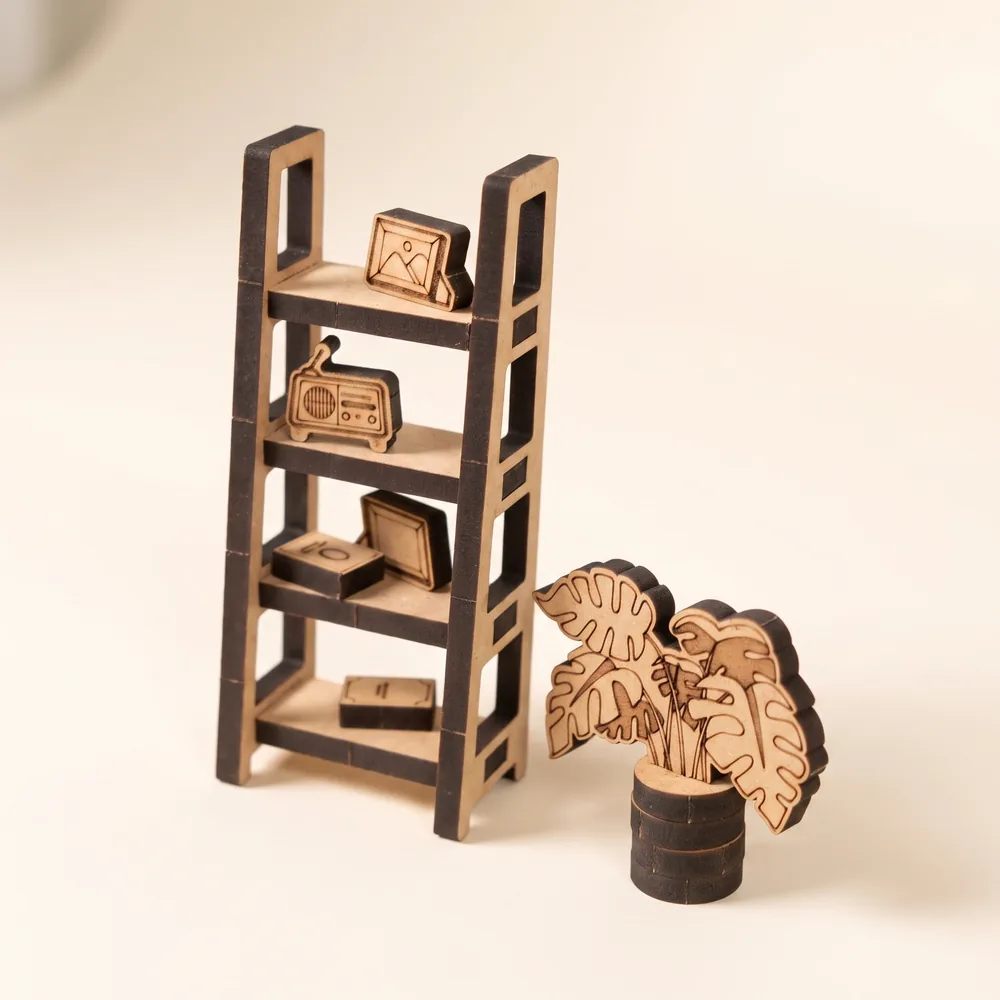 Crateit Roomies - Breakfast in Bed - hylde og planter