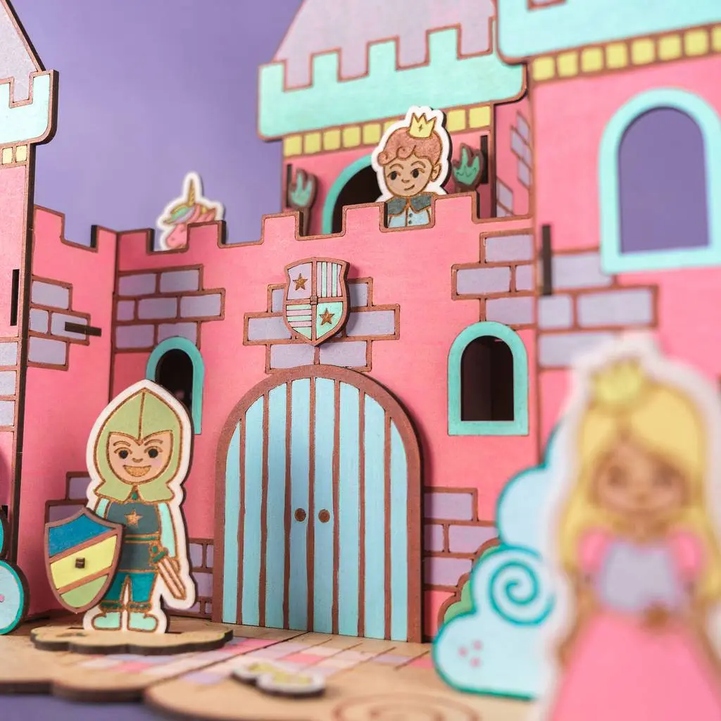 Crateit - Stella™ - Wooden toy - Dreamland Castle