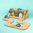 Crateit Town - Wooden toy - City Park Zone