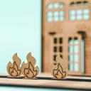 Crateit Town - Wooden toy - Fire Station