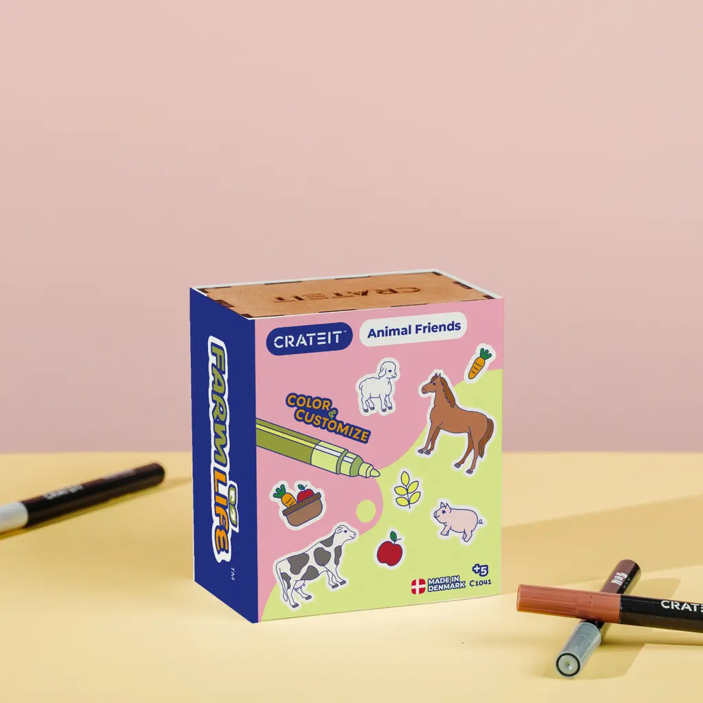 Crateit - Farmlife - Wooden toy - Farm Animals