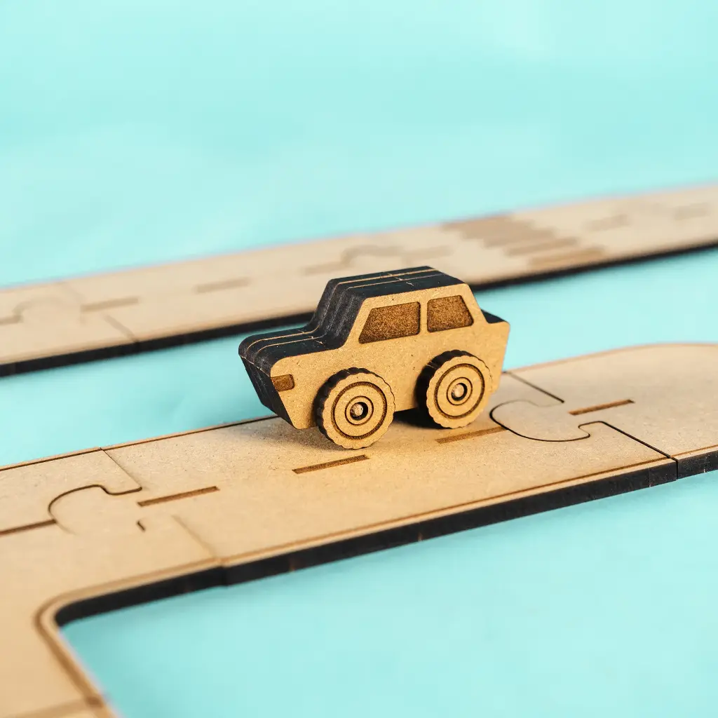 Crateit Town - Wooden toy - Adventure Track Extension