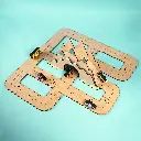 Crateit Town - Wooden toy - Around The Mountain