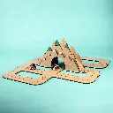 Crateit Town - Wooden toy - Around The Mountain