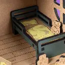 Crateit Roomies - Wooden toy - Bathroom & Bedroom - The Bubble Nest