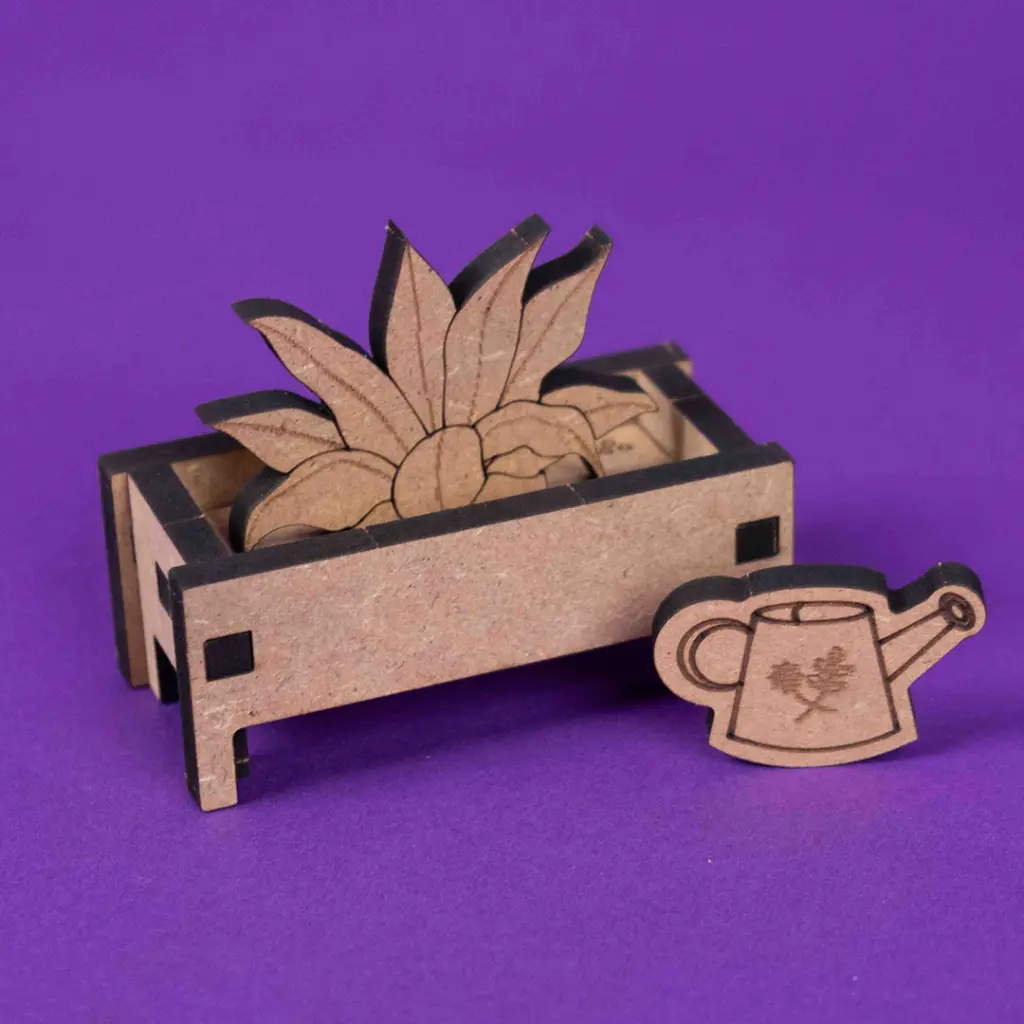 Crateit Roomies - Wooden toy - Office & Balcony - The Cloud Office