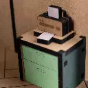 Crateit Roomies - Wooden toy - Office & Balcony - The Cloud Office