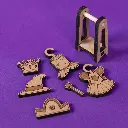 Crateit Roomies - Wooden toy - Living Room & Playroom - Couch & Crayons