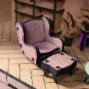 Crateit Roomies - Wooden toy - Living Room & Playroom - Couch & Crayons