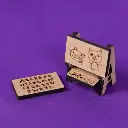 Crateit Roomies - Wooden toy - Living Room & Playroom - Couch & Crayons