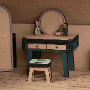 Crateit Roomies - Wooden toy - Kitchen & Bedroom - Breakfast in Bed