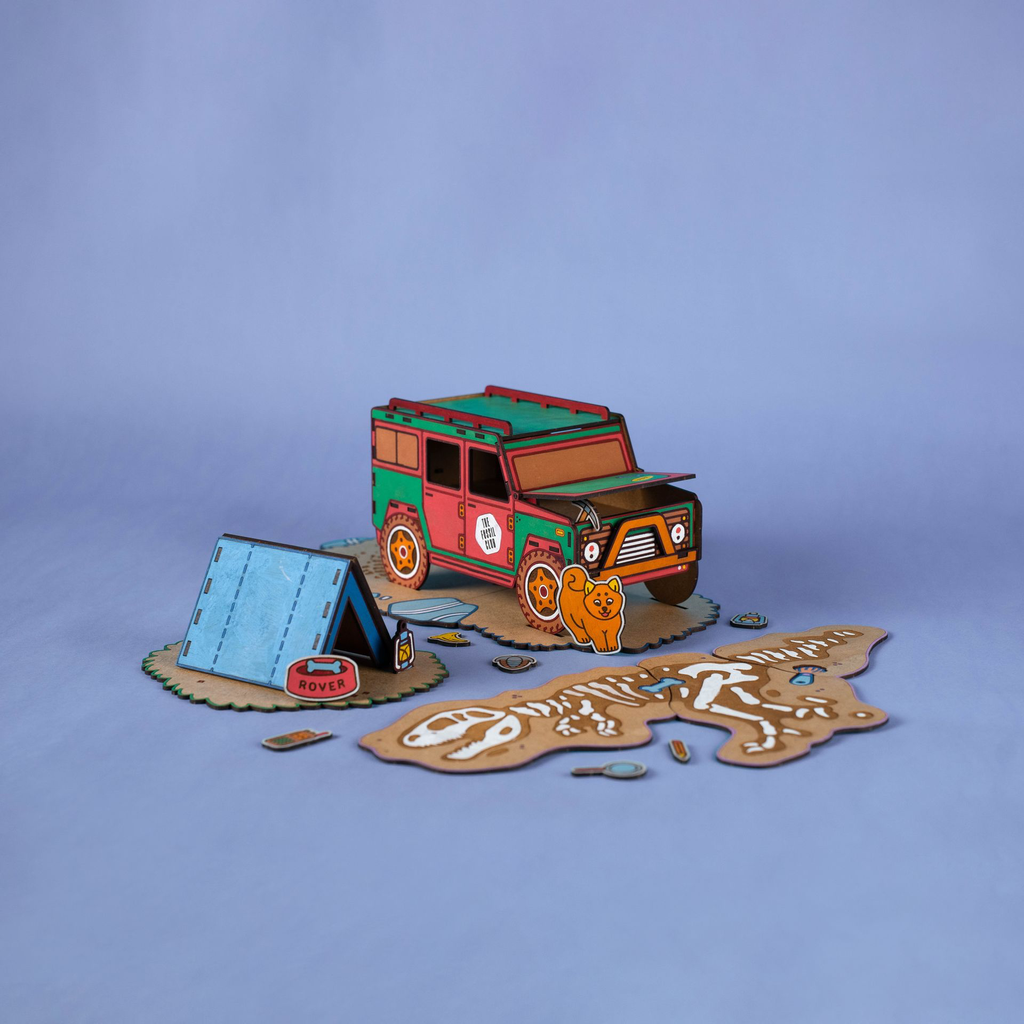 Crateit - Dinosaur - Rover's Expedition