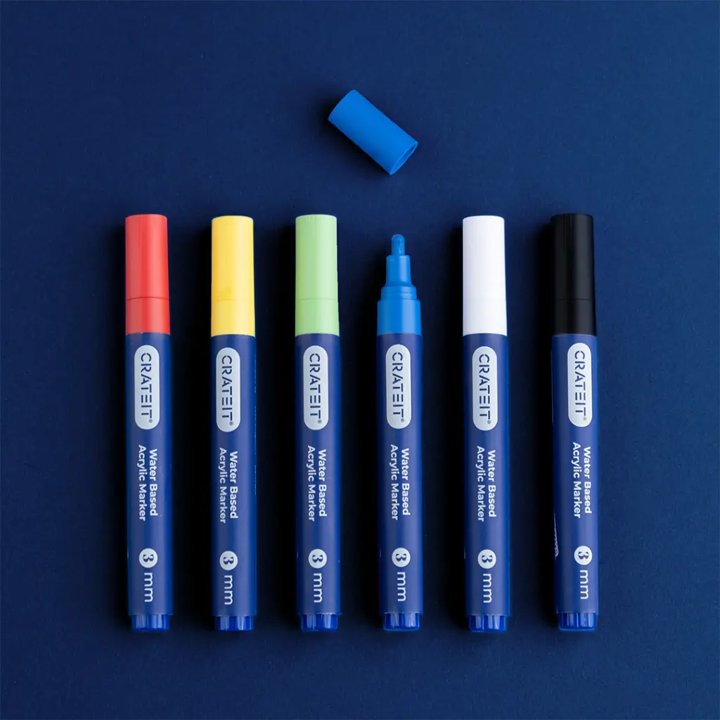 Crateit Playful Markers - 3mm – 6 pcs.
