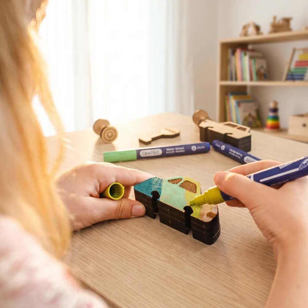 Crateit Town - Wooden toy - Dreamy Drawbridge