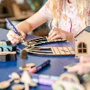 Crateit Town - Wooden toy - Dreamy Drawbridge