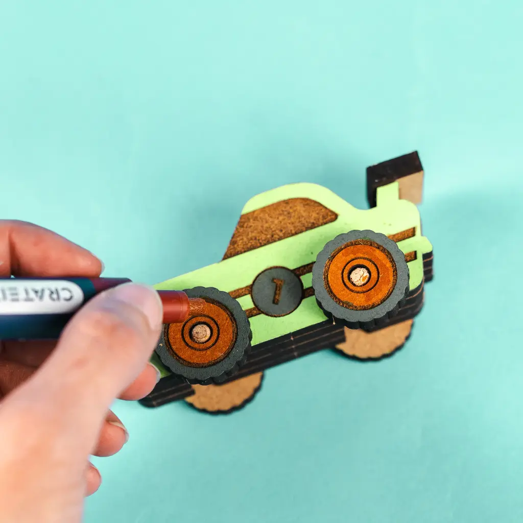 Crateit Town - Wooden toy - Turbo Racer
