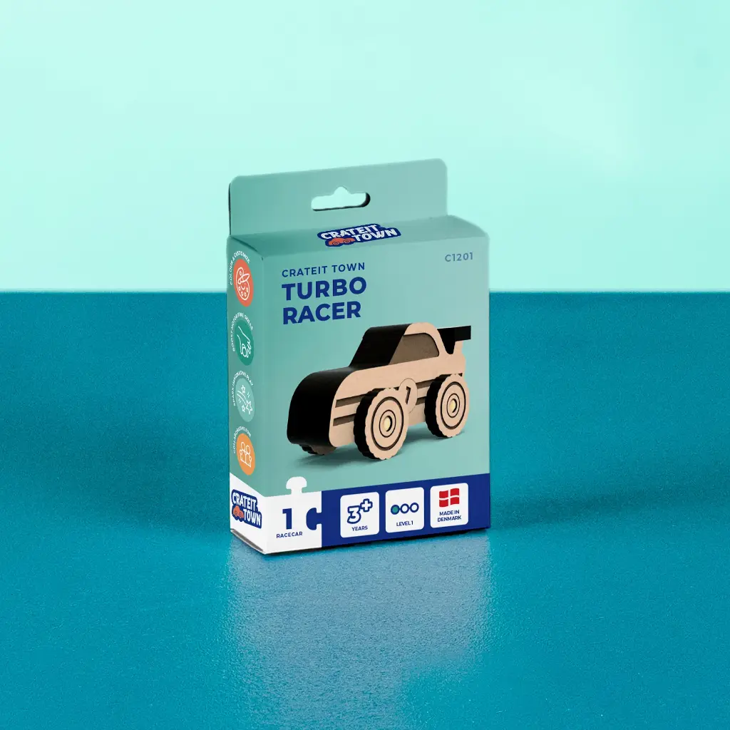Crateit Town - Wooden toy - Turbo Racer