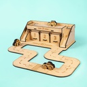 Crateit Town - Wooden toy - City Park Zone