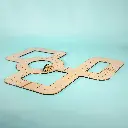 Crateit Town - Wooden toy - Rule The Roundabout