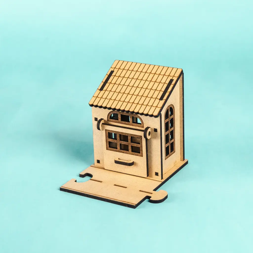 [C1221] Crateit Town - Wooden toy - Vista Villa