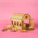 Crateit - Farmlife - Wooden toy - Barn Life