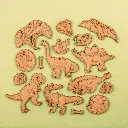 Crateit - Dinosaur - Wooden toy -  Jurassic Journeys