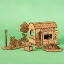Crateit Craft - Suntopia - Wooden toy - Frost & Flour