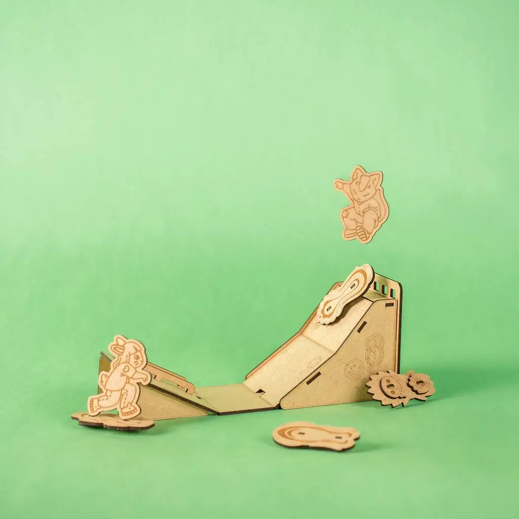 Crateit Craft - Suntopia - Wooden toy - Spark & loud