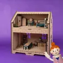 Crateit Roomies - Wooden toy - Kitchen & Bedroom - Breakfast in Bed