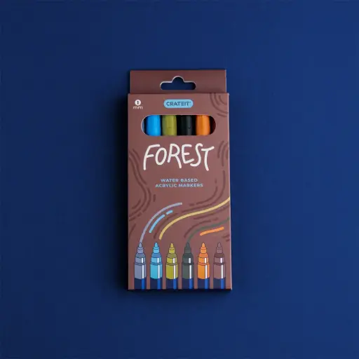 [T1137] Crateit Forest Markers - 1mm – 6 pcs.