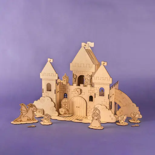 [C1134] Crateit - Stella™ - Wooden toy - Dreamland Castle